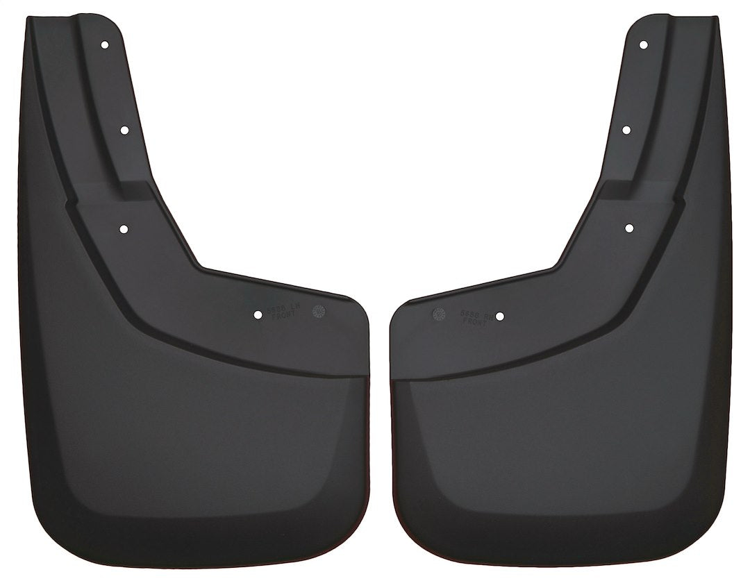 Husky Liners - Front Mud Guards | 2008 - 2012 Ford Escape W/O Integrated Side Step, 2008 - 2011 Mercury Mariner W/O Integrated Side Step, Front Set - Black, 2 Pc | 56671