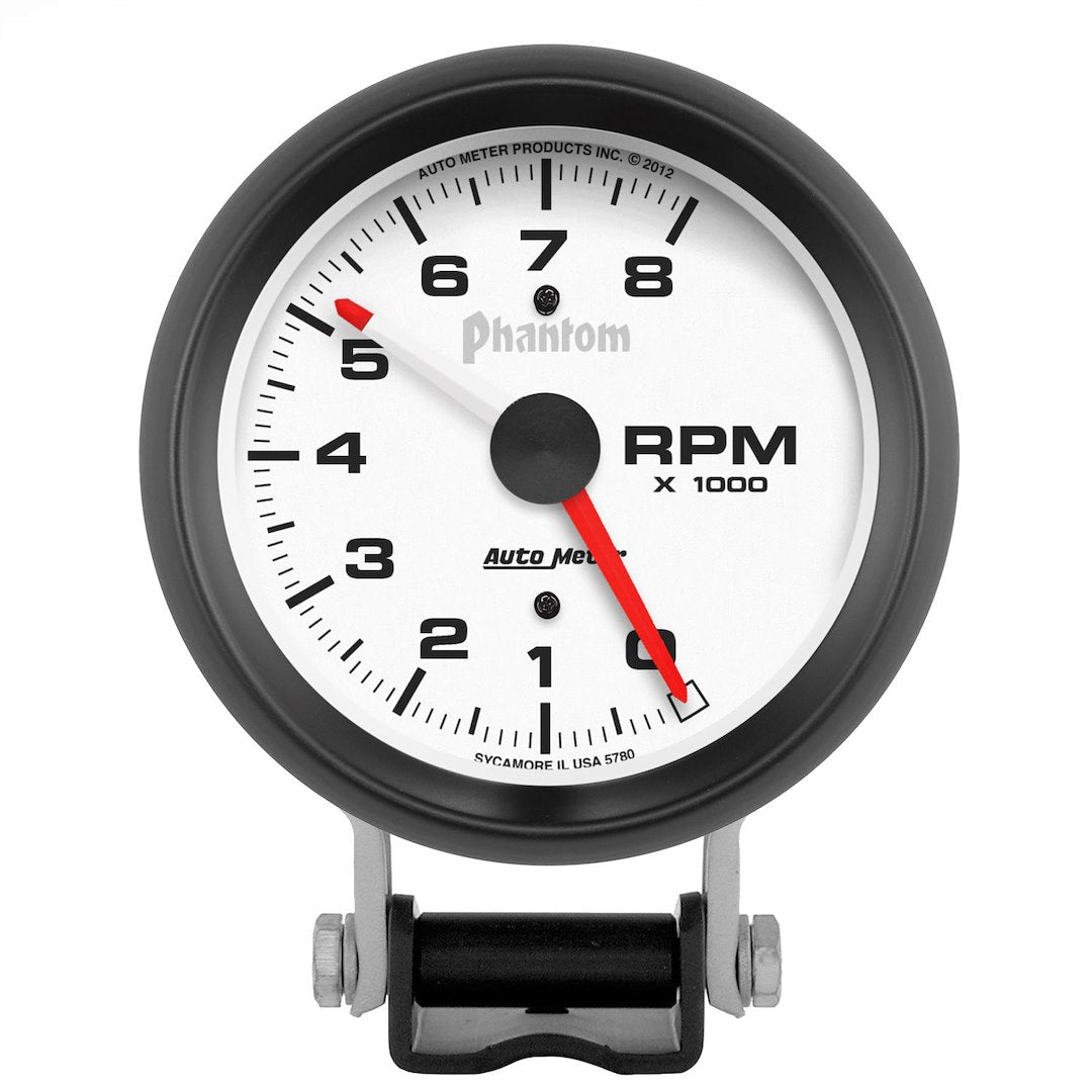 Auto Meter 5780 Phantom Electric Tachometer,3.750 In.
