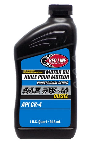 Red Line 12714 Professional Series 5W40 Diesel Motor Oil - 1 Quart