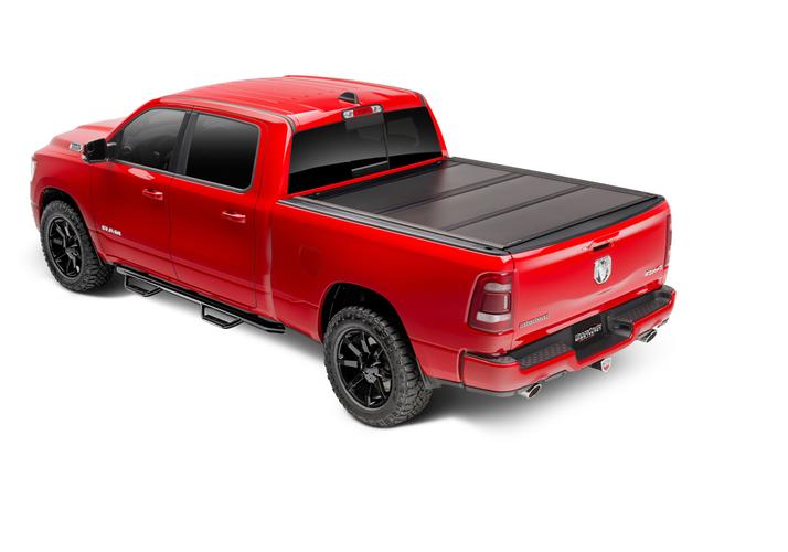 Undercover Ultra Flex Hard Folding Truck Bed Tonneau Cover | Ux32005 | Fits 2009 - 2018, 2019 - 2022 Dodge Ram 1500/2500/3500 (19-22 Classic Body) Ds Bed 8' 2' Bed (98.3')