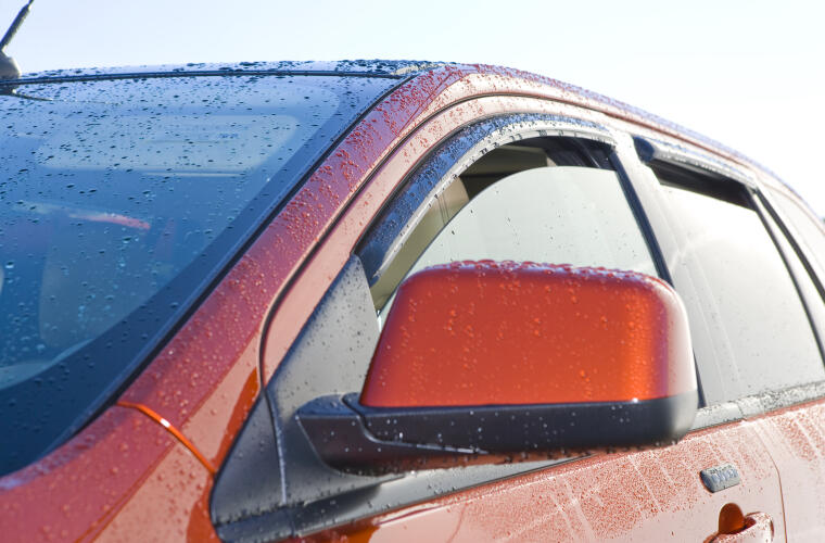 Auto Ventshade In-Channel Ventvisor for 2021-2024 Jeep Grand Cherokee L, Smoke, 4 pcs, Model 194335, Acrylic Material