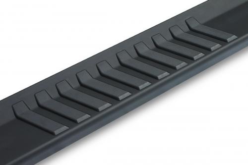 Raptor Series Running Boards Steps 6In Oem Style Black Aluminum For Crew Cab 2019-2025 Silverado Sierra 1500 And 2020-2025 2500/3500 Hd