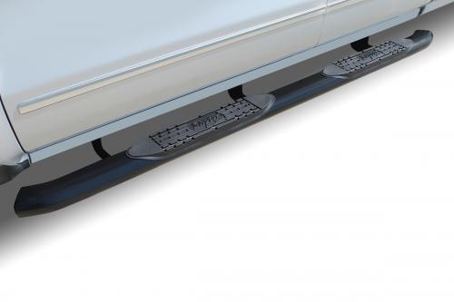 Raptor Series 1501-0722B 4 Oe Style Curved Oval Step Bars