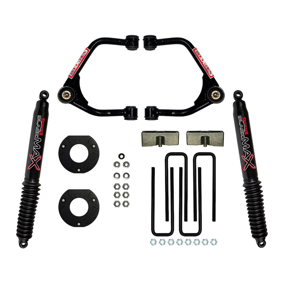 Skyjacker C19350Pb 3.5 In. Upper A-Arm Lift Kit For Chevy Silverado 1500 New