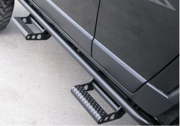 Realtruck Rkr Step System For Ford Bronco | Cab Length, Tubular Steel, Textured Black | F214Brkrs4 | Fits 2021-2024 Ford Bronco 4-Door Suv, Srw Gas
