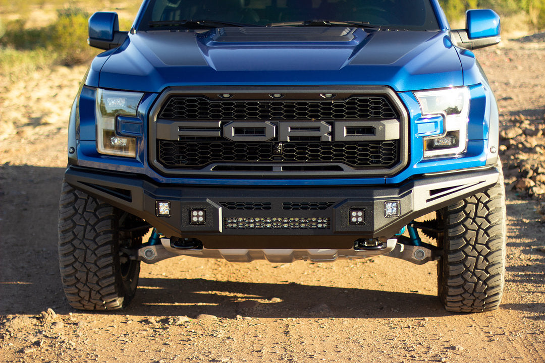 Ici Aluminum Bumpers Compatible With 2017-2021 Ford Raptor: Alumilite Front Bumper