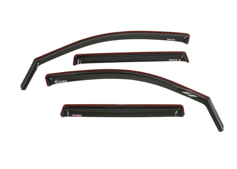 Westin 72-31410 Tape On Wind Deflector 4Pc Fits 2019-2022 Silverado Sierra 1500 Double Cab (Excl. 2019 Silverado Ld Sierra 1500 Limited)