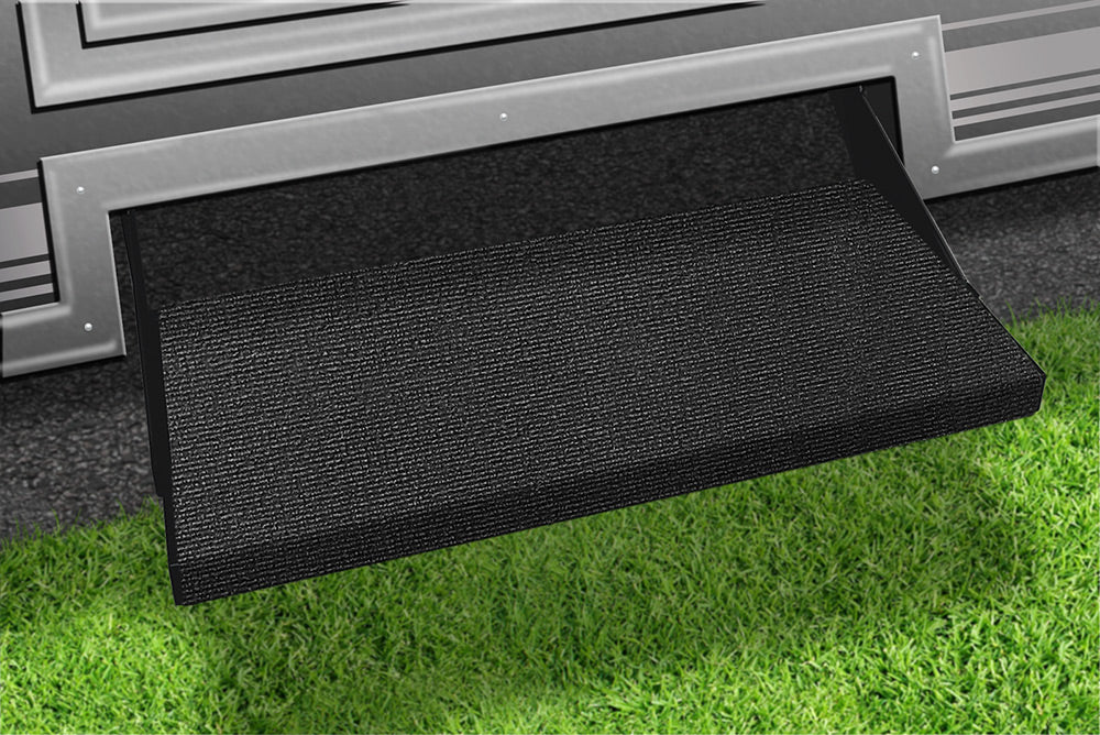 Prest-O-Fit Outrigger Rv Step Rug, 23, Black Black (23)