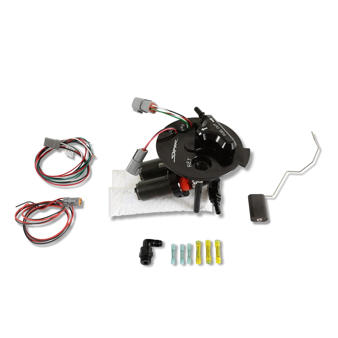 Holley 12-350 Dual 340 Lph Fuel Pump Module