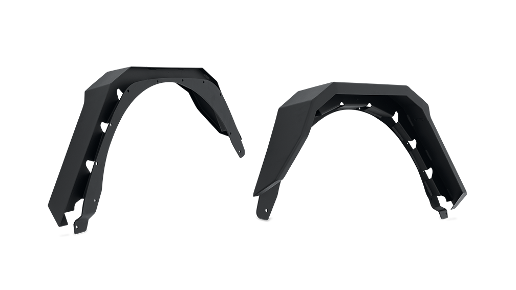 Body Armor Rear Fender Flares Compatible With 2018-2021 Wrangler Jl