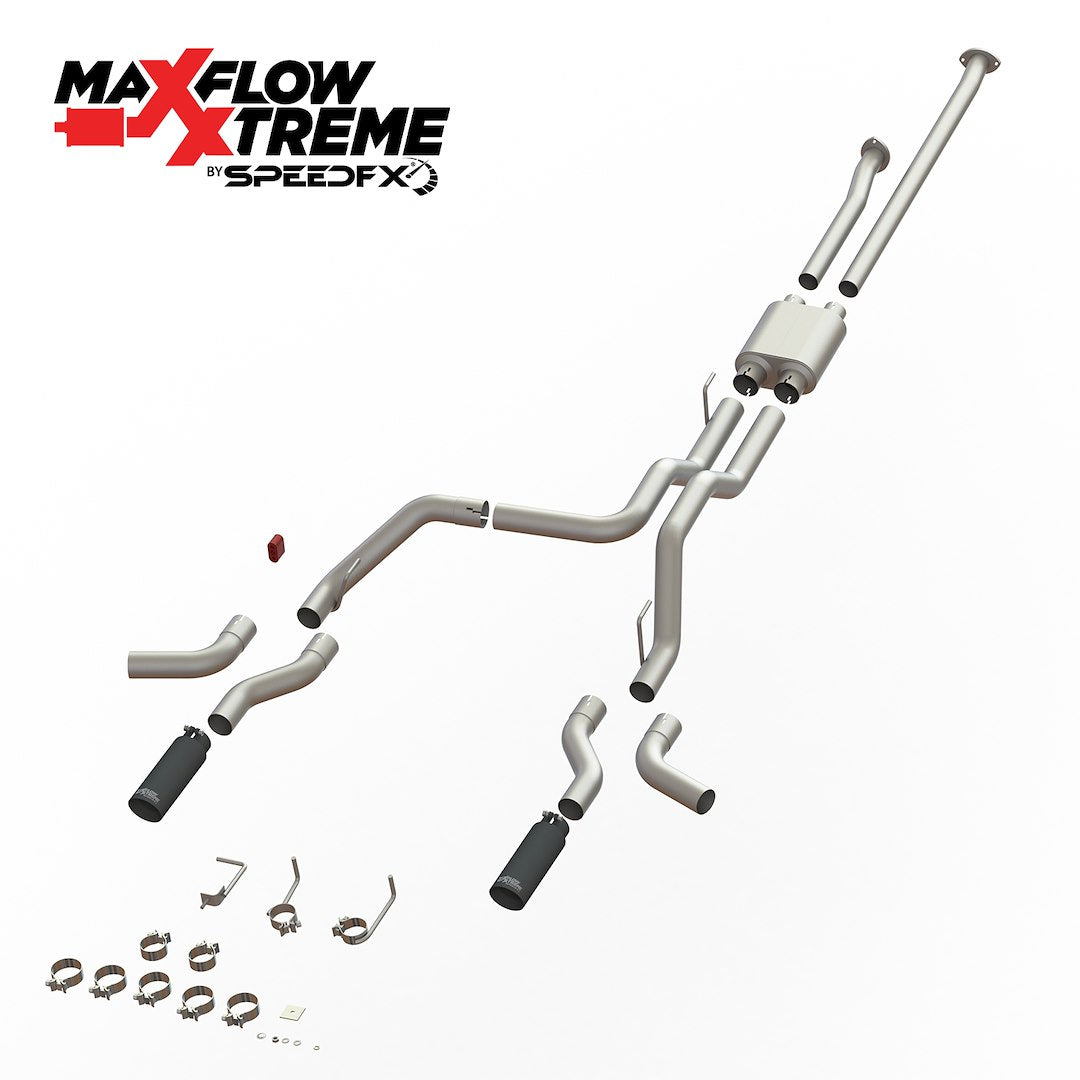 Maxflow Xtreme Cat Back Performance Exhaust System Tundra 2009-2021