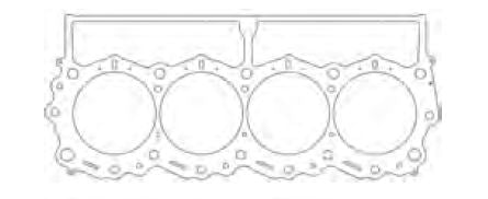 Cometic Gasket C15338-040 Cylinder Head Gasket