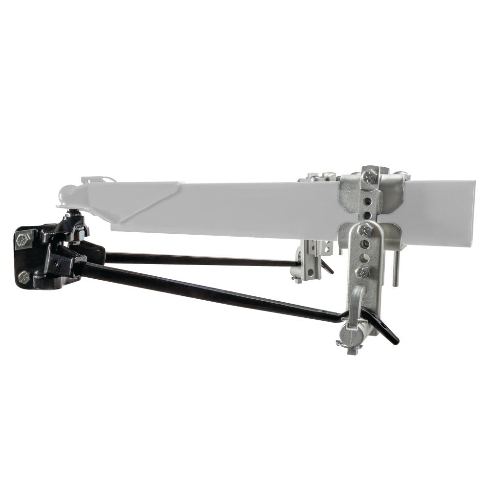 Reese 66091 Weight Distribution Hitch With Active Sway Control, 6,000 Lbs. Capacity, Black
