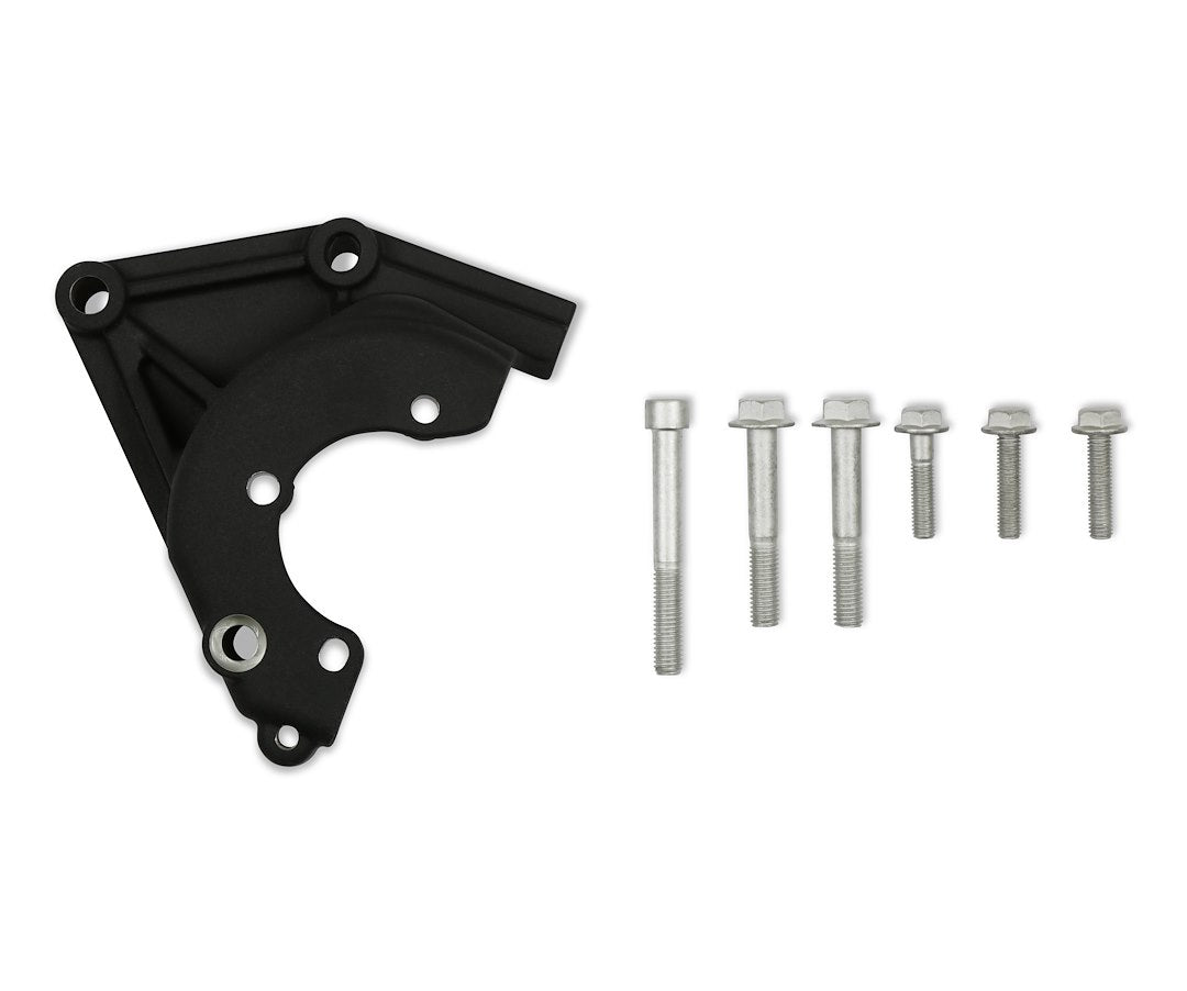 Holley 20-165Bk Power Steering Bracket Black