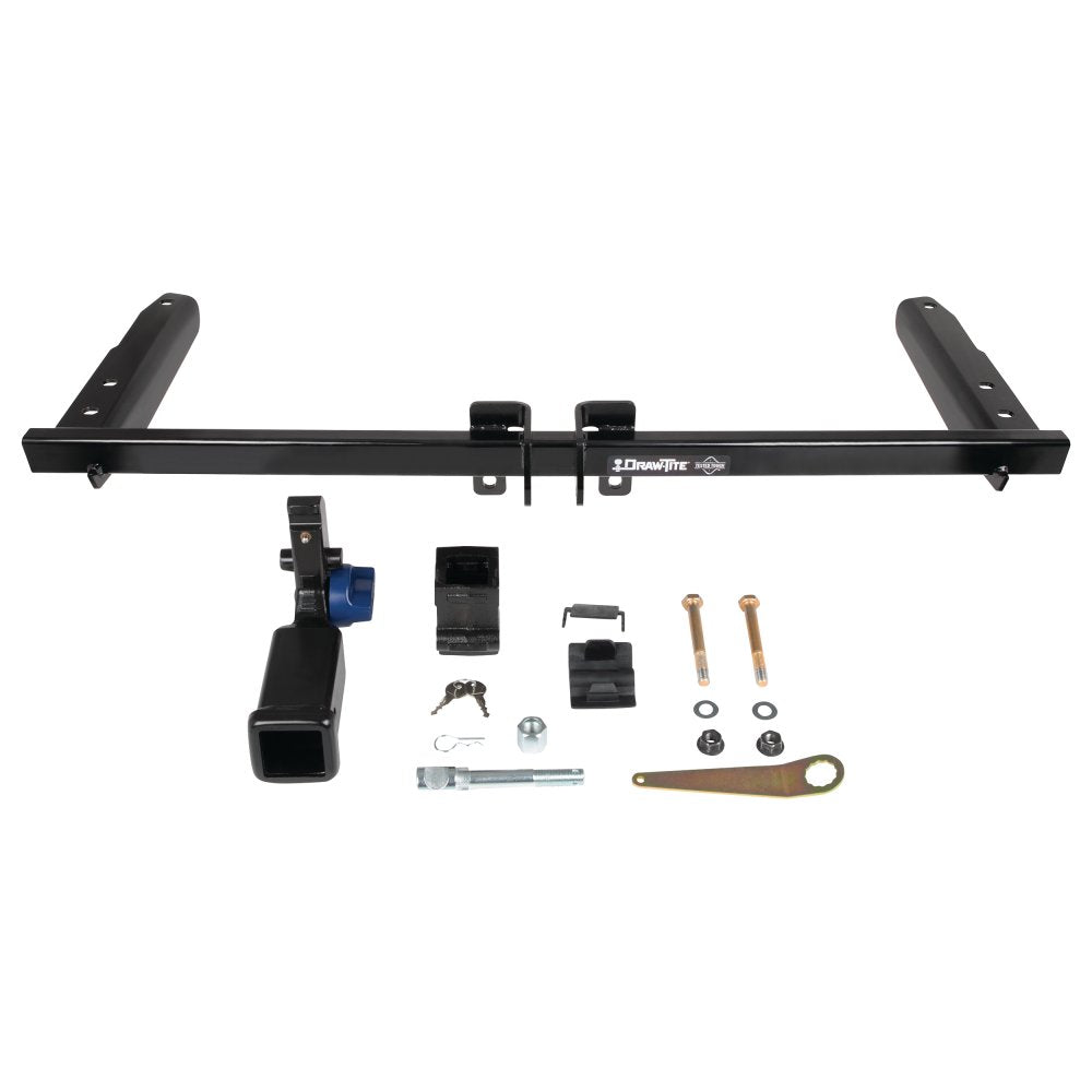 Draw Tite Draw-Tite Hidden Hitch 76915, Completely Hidden Trailer Hitch, 2 In. Removable Receiver, Black, Compatible With 2018 – 2022 Honda Odyssey