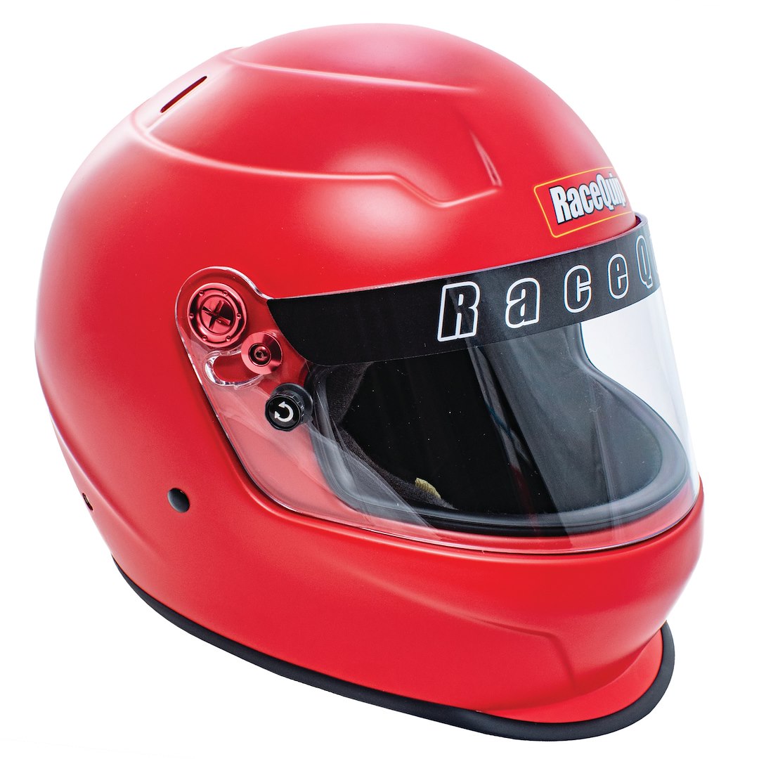 Racequip Full Face Helmet Pro20 Series Snell Sa2020 Rated Corsa Red Medium 276913