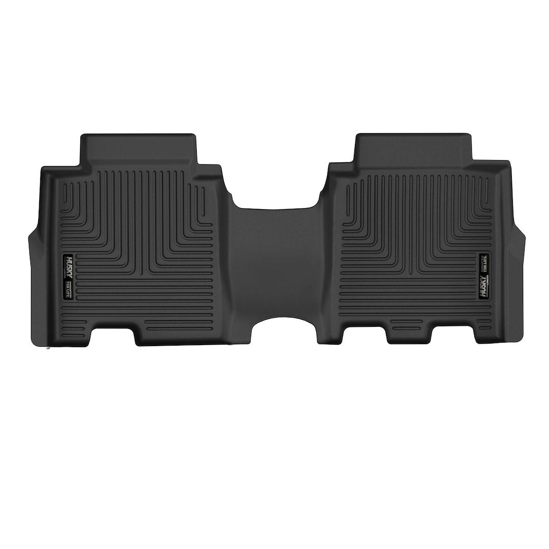 Husky Liners X-Act Contour Floor Mats | Fits 2021-2024 Ford Bronco 4-Door | 2Nd Row, 1-Pc Black - 55951