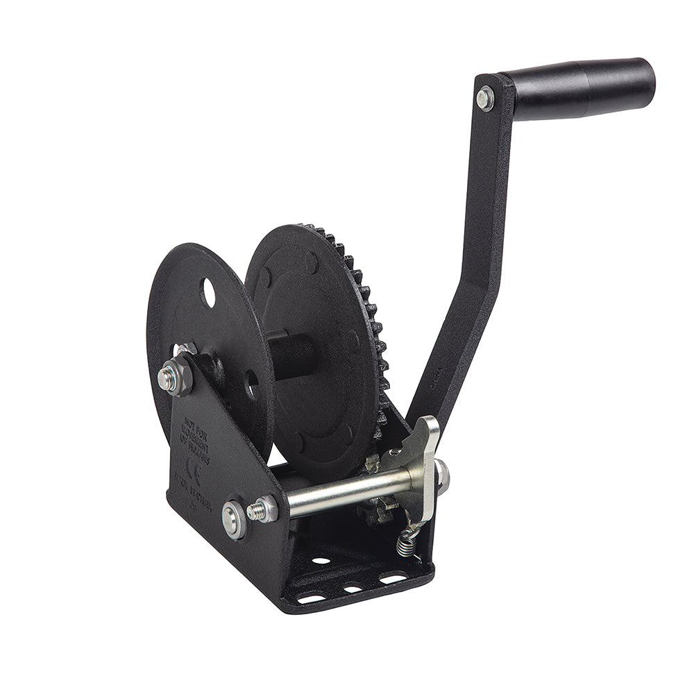 Fulton Trailer Winch, Single-Speed, 1,800 Lbs. Capacity, 20 Ft. Strap