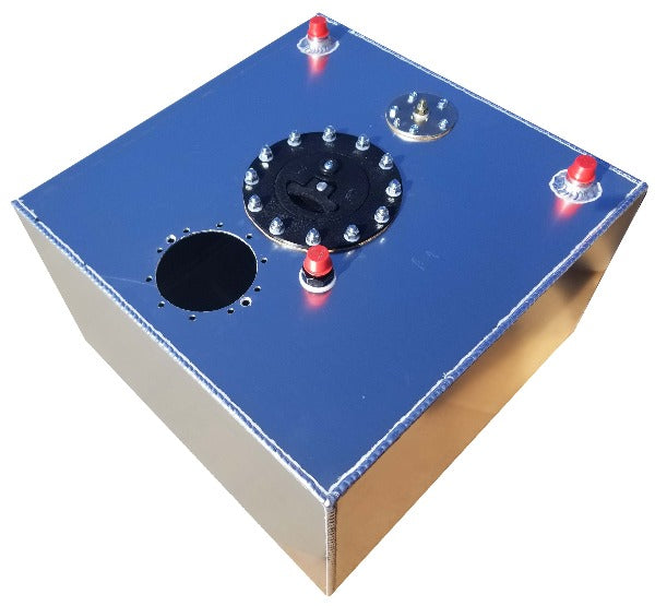 Rci Fuel Cell, 15 Gal, 30 X 12 X 10 In Tall, 8 An Male Outlet, 8 An Male Vent, Aluminum, Natural, Each