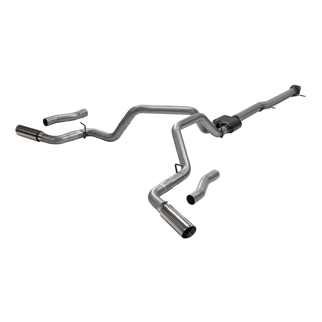 Flowmaster 818112 Outlaw Cat-Back Exhaust 3.5 To Dual 3 In Dual Rear Exit