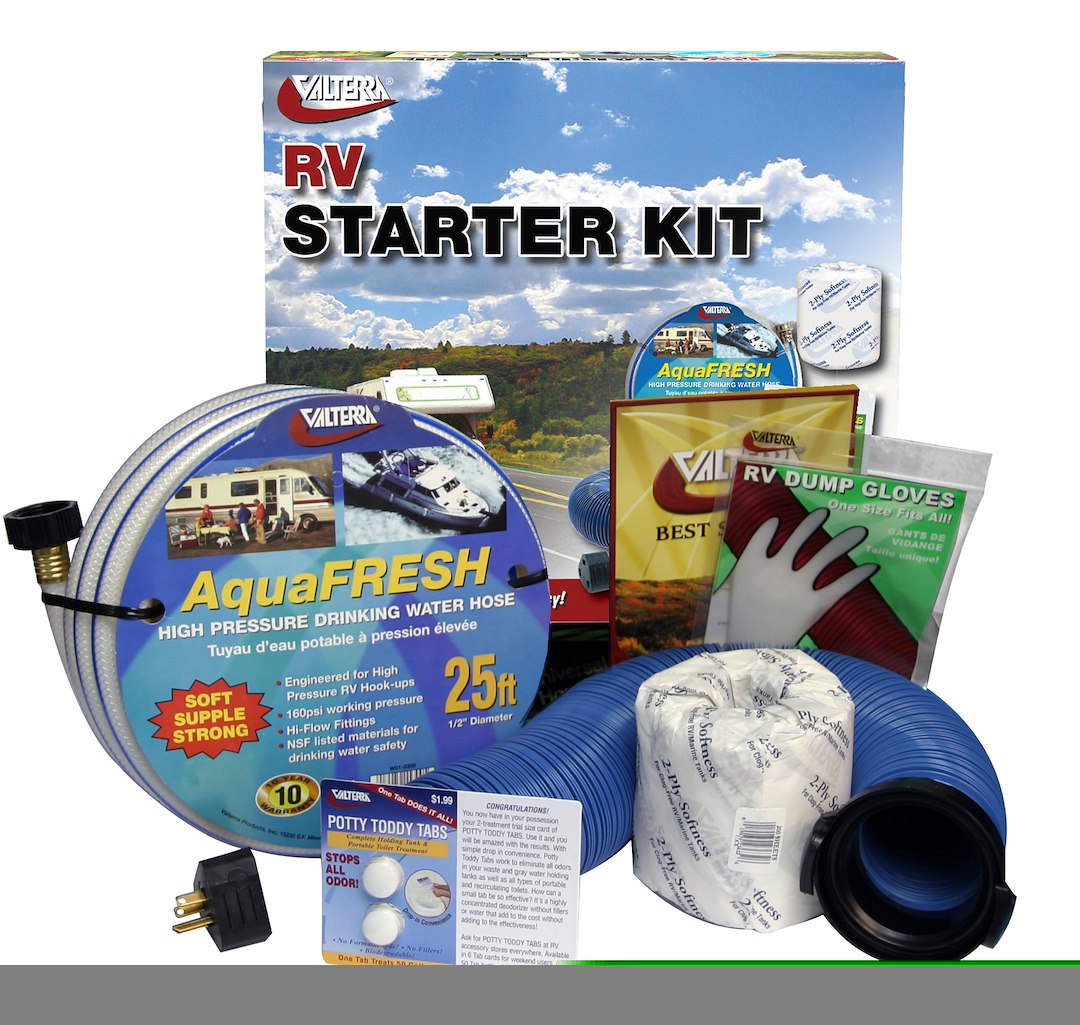 Valterra K88104 Standard Rv Starter Kit With Potty Toddy