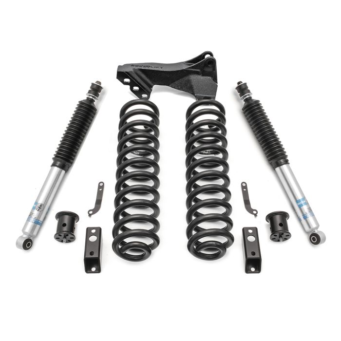 Readylift 46-2723 2.5'' Coil Spring Front Lift Kit With Bilstein Front Shocks And Front Track Bar Bracket For Ford F250/F350 Diesel 4Wd