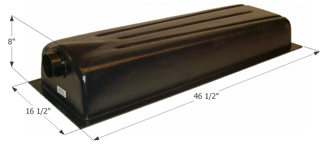 Icon Holding Tank Center End Drain Ht706Ed With 3 Spigot & 4 Level Sensors Installed