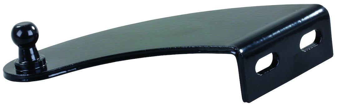 Jr Products (Br-1125-Bp Black Left Curved Bracket