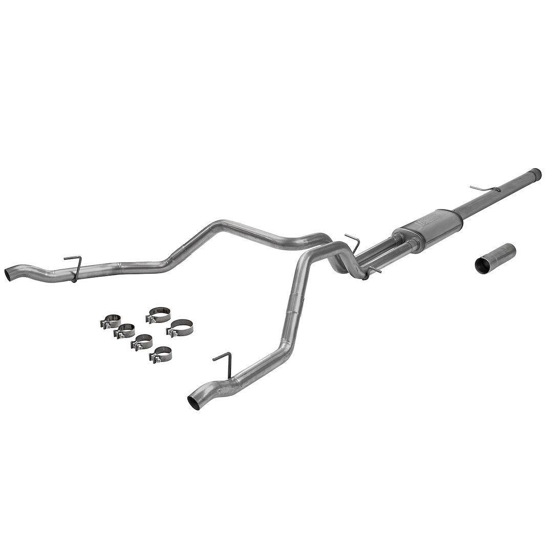 Flowmaster 717890 Flowfx Cat-Back Exhaust System Stainless 3.5 To Dual 2.5 In