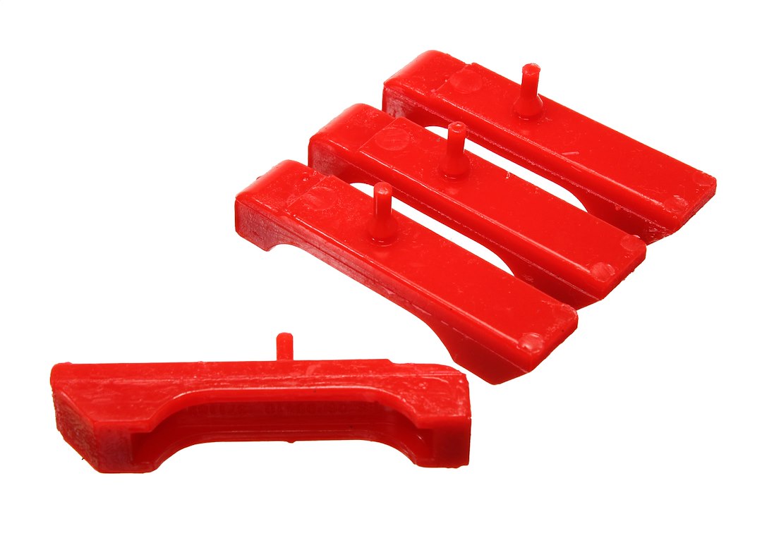 Energy Suspension 3.6117R Radiator Isolator Pad Set-Small Block- 3 Row