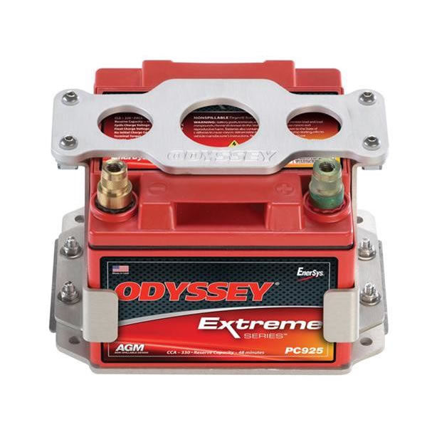 Odyssey Battery Hk-Pc925 Hold Down Kit For Use W/Pn[Pc925] Brushed Aluminum Hold Down Kit