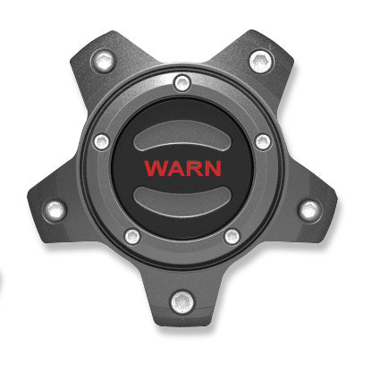 Warn 106684 Hub-Style Center Cap, Fits: Jeep Wrangler Jl, Jk And Gladiator Jt - Gunmetal Grey