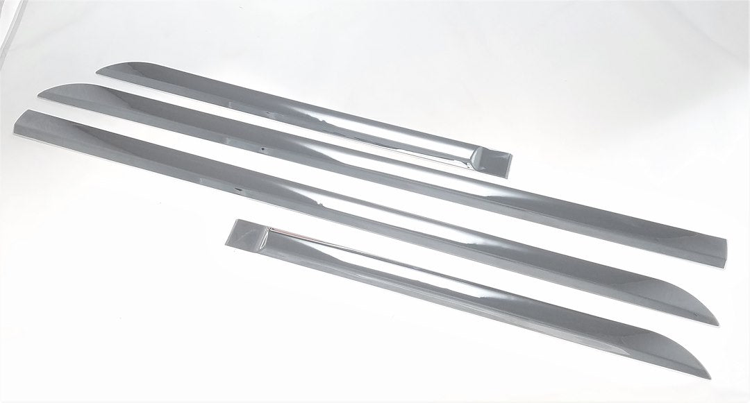 Black Horse Off Road Pillar Post Trim - Chrome - Chev-P-Trim-25B