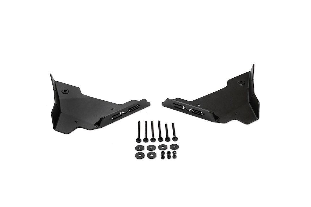 Front Lower Control Arm Skid Plates For 2022-2024 Toyota Tundra & 2023 Sequoia | Protects The Factory A-Arm Against Rocks & Debris | Sold As Pair | Suspension Protection | Dv8 Offroad