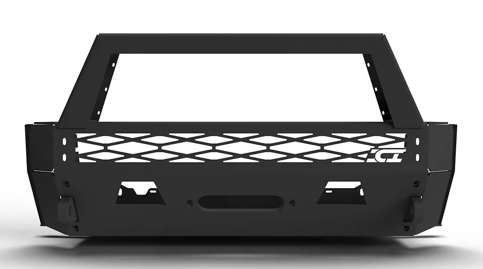 Ici Aluminum Bumpers Compatible With Toyota 4Runner 2014-2023: Alumilite Front Winch Bumper