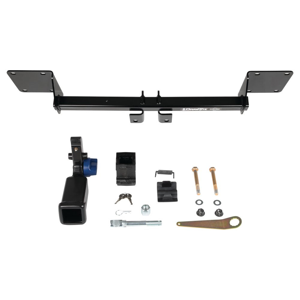 Draw-Tite Hidden Hitch 76925, Completely Hidden Trailer Hitch, 2 In. Removable Receiver, Black, Compatible With 2021-2022 Mercedes-Benz Gle350