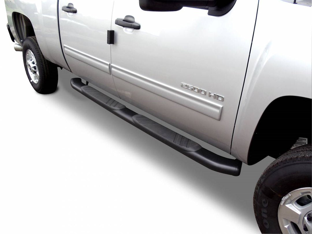 Go Rhino 685443580Cb 5' Oe Xtreme Composite Side Steps With Brackets Kit - Black - Double Cab Only For Toyota 22-24 Tundra (Extended Cab Pickup)