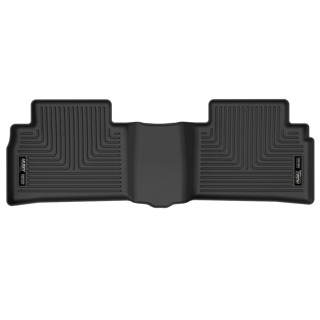 Husky Liners X-Act Contour Floor Mats | Fits 2022-2024 Hyundai Tucson (Excludes Hybrid Model) | 2Nd Row, 1-Pc Black - 51851