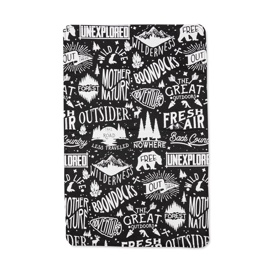 Camco Life Is Better At The Campsite Rv Door Window Light Blocking Shade | Helps Keep The Interior Temperature Cooler In Hot Weather | Provides Added Privacy | (53052)