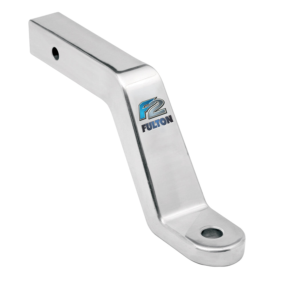 Trailer Hitch Ball Mount, 8,000 Lbs. Capacity, Fits 2 In. Receiver, 6 In. Drop, Aluminum