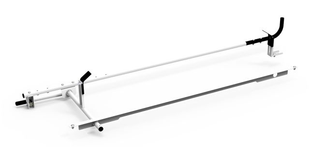 Kargomaster Kargo Master Clamp & Lock Hd Aluminum Ladder Racks Driver Side Mechanism