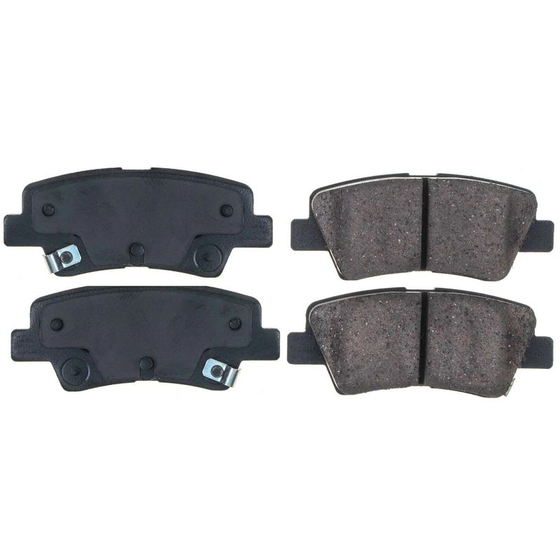 Power Stop 16-1594N Rear Z16 Evolution Ceramic Brake Pads For Hyundai Kona Electric 2021-2023, Hyundai Veloster 2021, Kia Forte 2021-2023 [Model Specific]