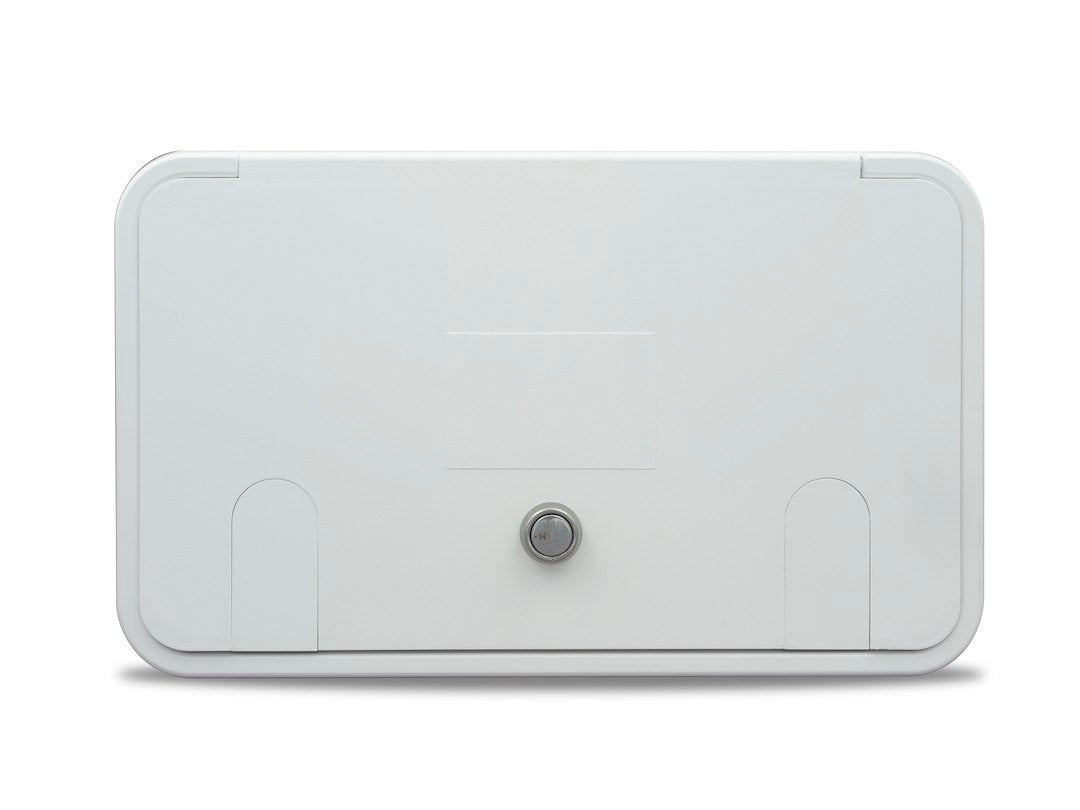 Thetford|B&B Molders Rv Replacement Parts And Accessories Rv Camper Multi-Purpose Access Hatch With 2 Access Doors Polar White Pn 94316