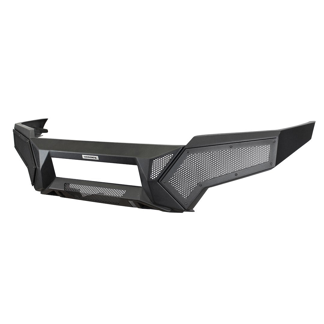 Go Rhino Element Front Bumper W/ Fixed Light Bar Mount | Mild Steel, Textured Black | 34389T | Fits 2016 - 2023 Toyota Tacoma