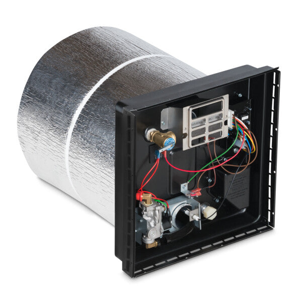 Dometic Wh-16Gea Rv Gas And Electric Water Heater - 16 Gallon Silver Burner-Quick Heating Burner System For Indoor Installation