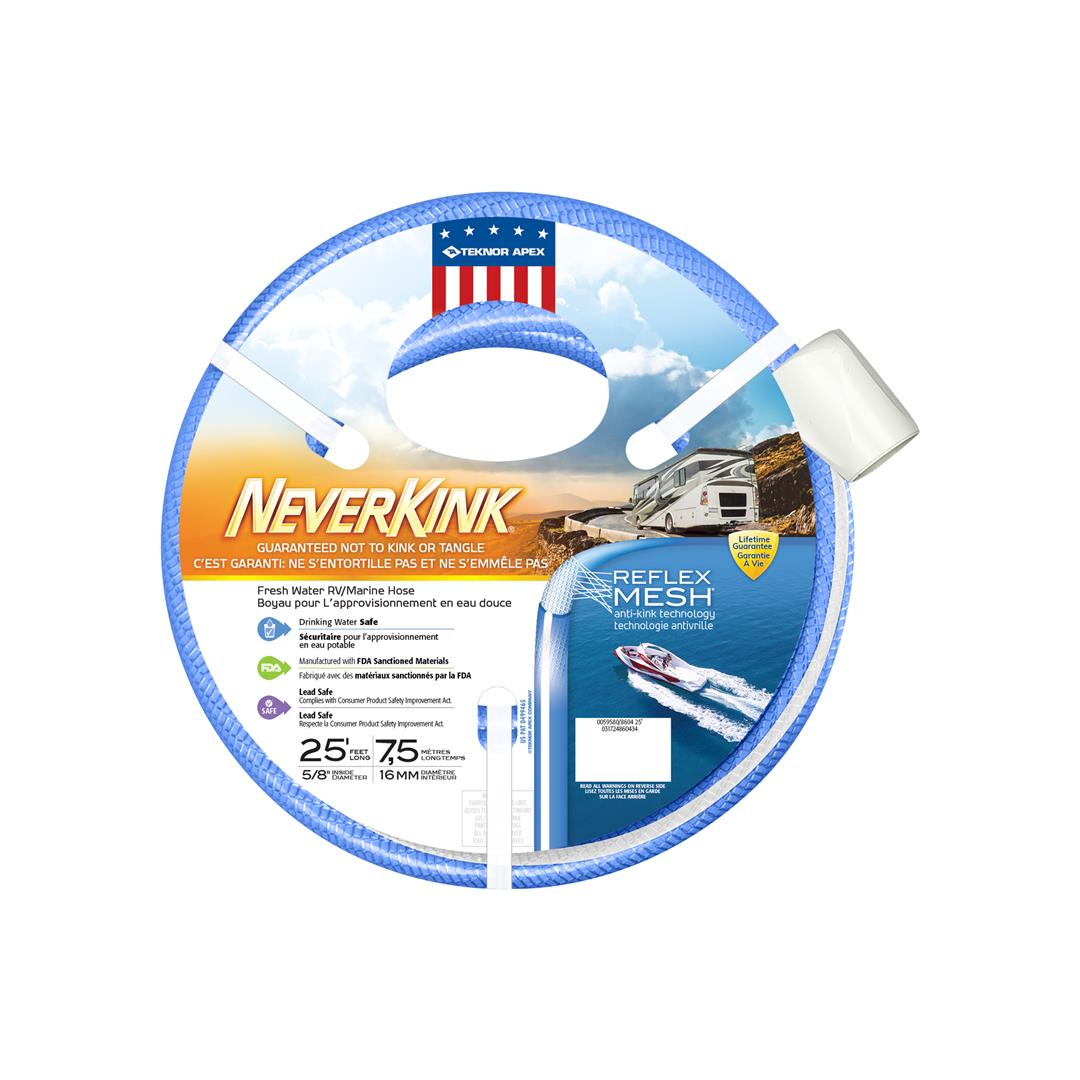 Teknor Apex 8604-25 Neverkink Rv/Marine Water Hose - 5/8 X 25'