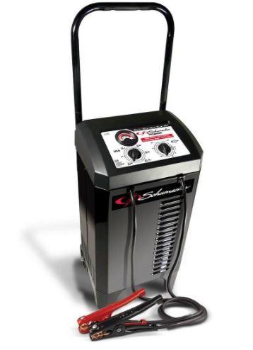 Schumacher Electric Sc1445 Manual Timer-Controlled Wheeled Battery Charger And Jump Starter For Cars, Suvs, Trucks, And Boats, 250 Cranking Amps, 6 Volts, 12 Volts
