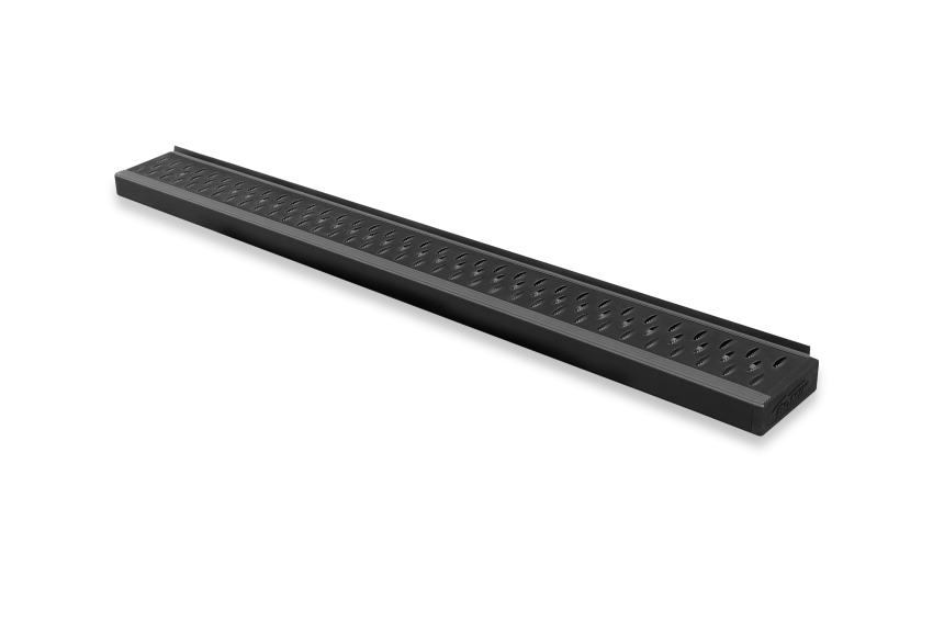 Romik 82374429-6.5' Rpd-T Series Cab Length Black Running Boards