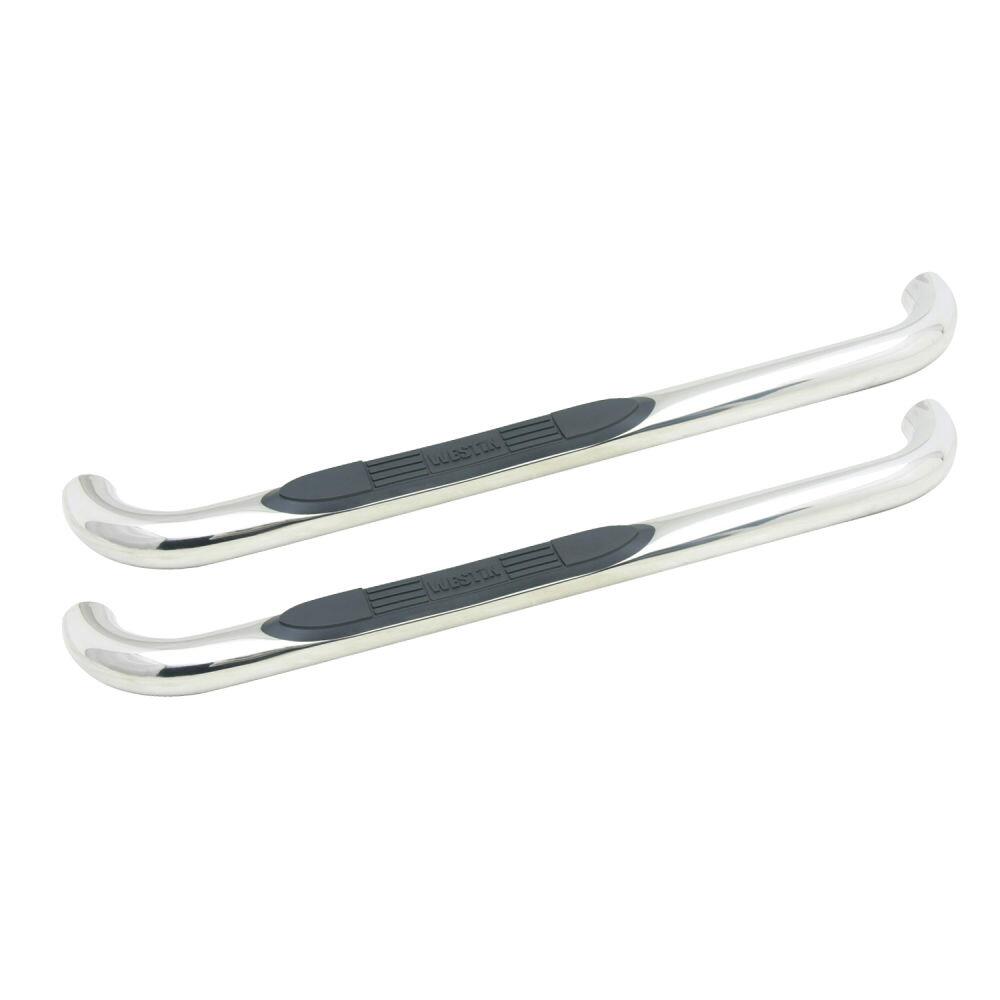 Westin 23-1400 E-Series Polished Stainless Steel Side Step Bar
