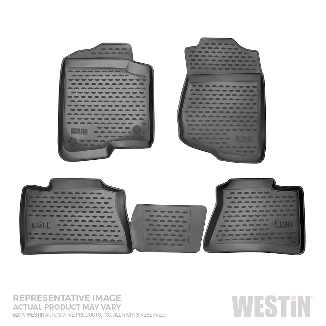 Westin 74-26-51030 Black Profile Floor Liners Front & 2Nd Row Cx-5 2017-2020